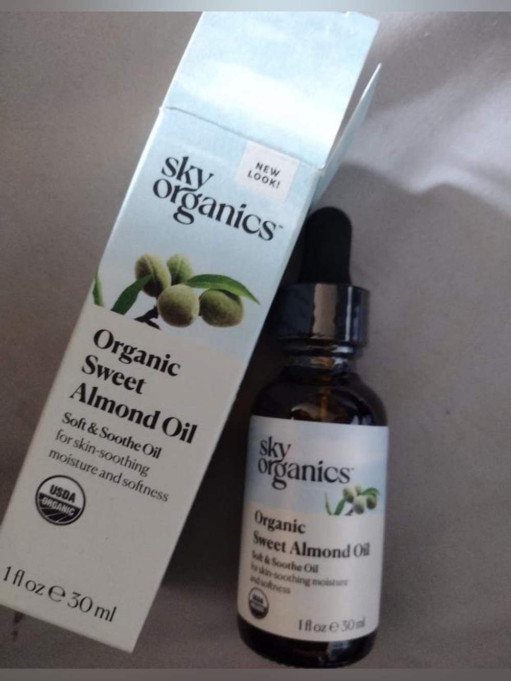 Sky Organics Organic Sweet Almond Oil - Natural Skin-Soothing Oil